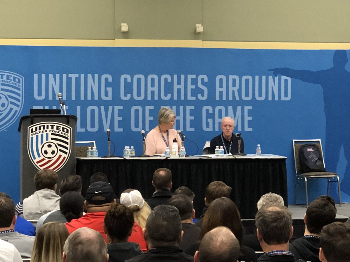 Listening to Bill Beswick, former assistant coach for Manchester United yak about the roles of an assistant coach. #BMORE20