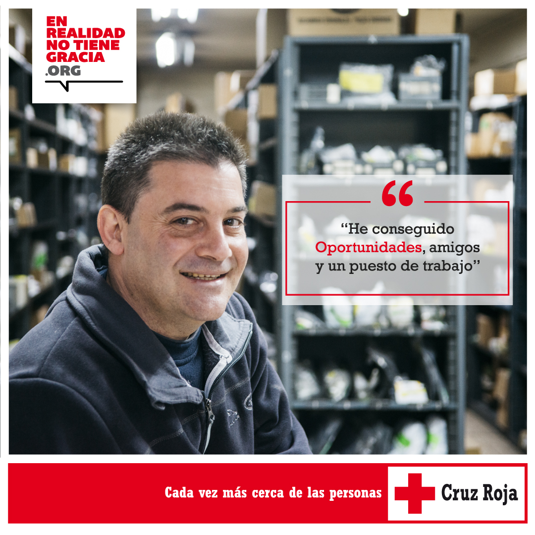 Las oportunidades del #PlanEmpleoCruzRoja no son solo laborales, también son oportunidades de ampliar tu red de contactos y mejorar tus relaciones sociales
