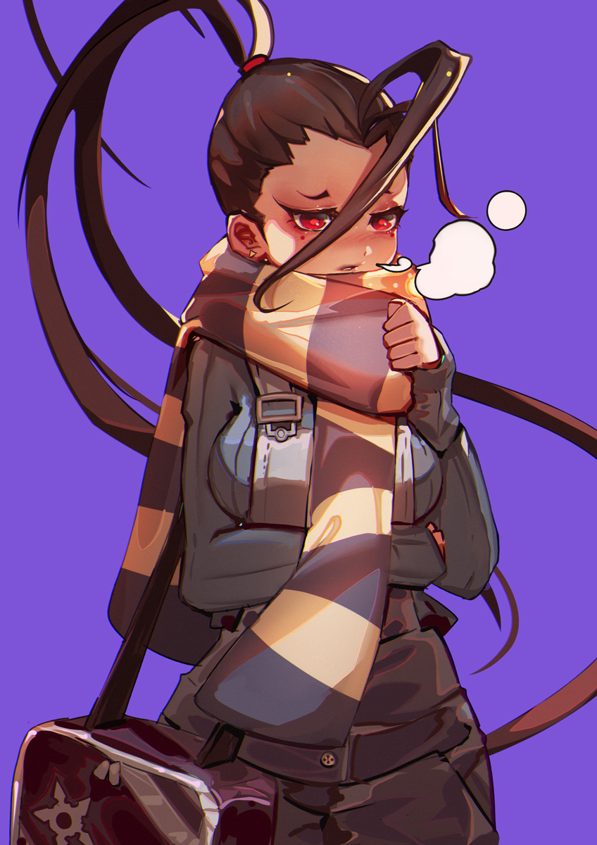 いぶき(ストリートファイター) 「寒すぎる?
#Ibuki
#StreetFighter
#格ゲーキャラ描こうぜ 」|啤Hiroshi🍺のイラスト