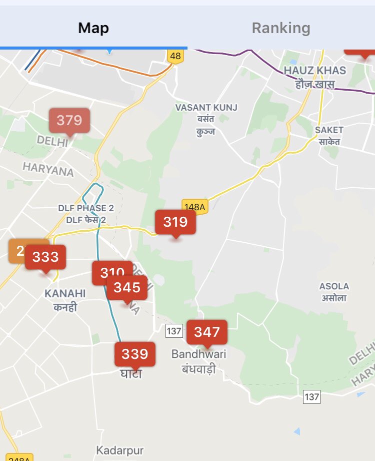 AbhGaurr's tweet photo. @sanjay815 @Bkaushik84 @wrwre @cmohry @PrakharSahay @mlkhattar @DC_Gurugram AQI is above 300 on a rainy day in our “World Class” city! Yet #DieselAutoBan was not implemented. And look at khattar sahab dreams 🤦🏾‍♂️🙄 #ZhootheWaadeCMKe https://t.co/JDfA9f9wnz