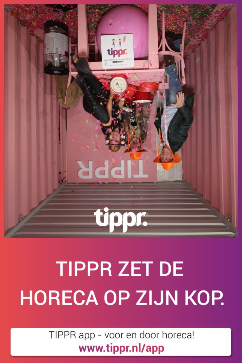Ik zet de Horeca op z'n kop met #TIPPR tijdens de #Horecava, jij ook? @tippr_nl  #bobbysgin #aycesorbets #thesocialsellingcompany #sharingbox #vebo #brouwerijtroost #ayce