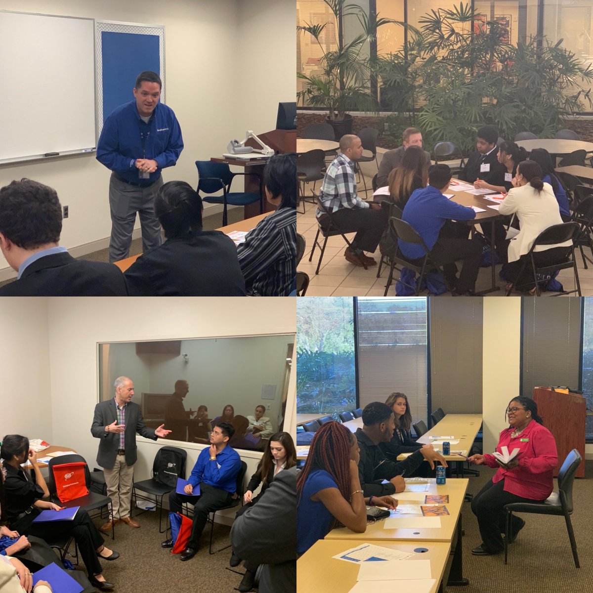 hcpsnaf's tweet photo. Students work together to solve a REAL problem our business partners are facing. #workforceready @HCPSCTAE https://t.co/grzfvKlj1h