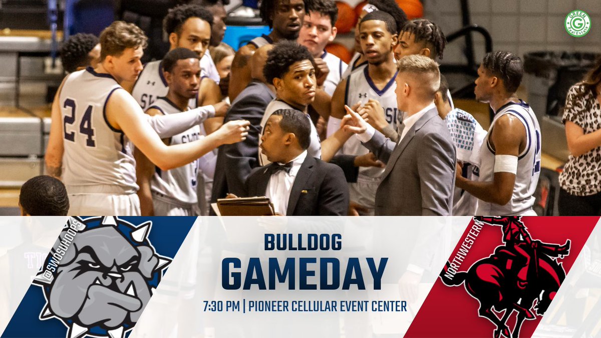 SWOSUAthletics's tweet image. GAMEDAY

◦ Northwestern Oklahoma State at @SWOSUHoops  
◦ Weatherford / @PCECevents 
◦ Tipoff: 7:30 pm 

📊 swosuathletics.com/coverage.aspx

#TheTimeIsNow | #GoDawgs