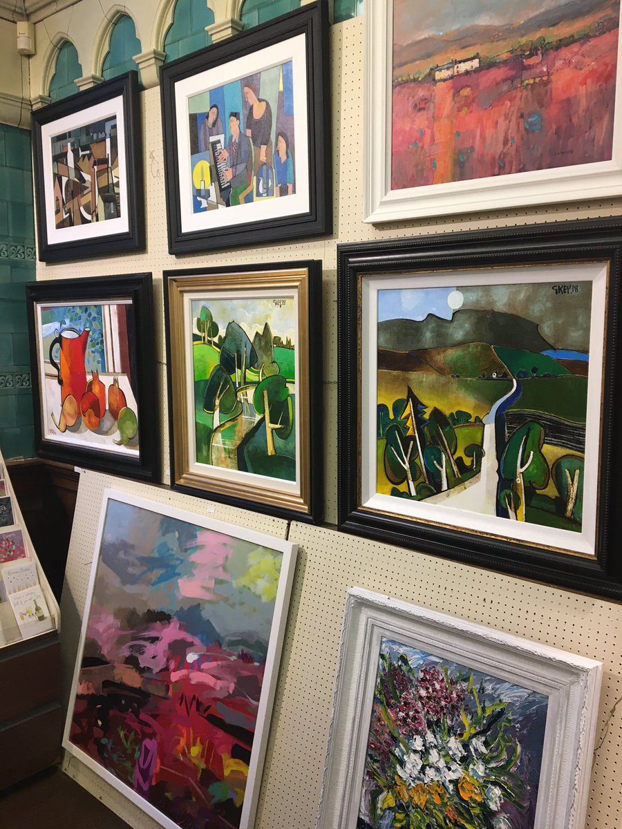 CountyGalleries's tweet photo. Happy New Year from us all at County Galleries! Just putting out a selection of the fantastic art work we have available. Don’t forget we can help you with spreading the cost through our Own Art Scheme! Contact us for further details. https://t.co/2QJTcZSaZv