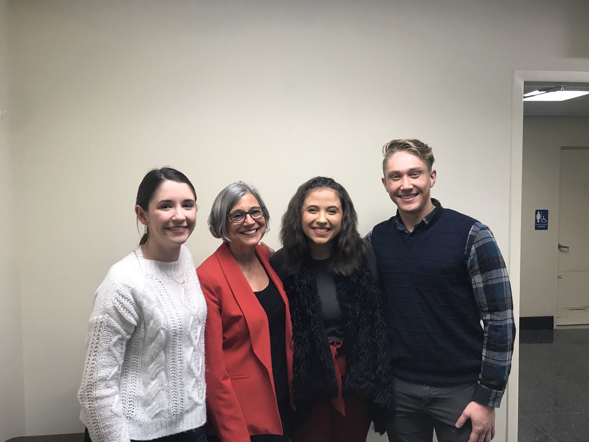WagleforKansas's tweet photo. I enjoyed meeting some of the CR’s from Emporia State University at the Lyon County Republican Committee. Haley Wells, Mackenzie Haddix and Baily Benner are future leaders for our party and our state. #teamwagle https://t.co/w0K6xCnNVf