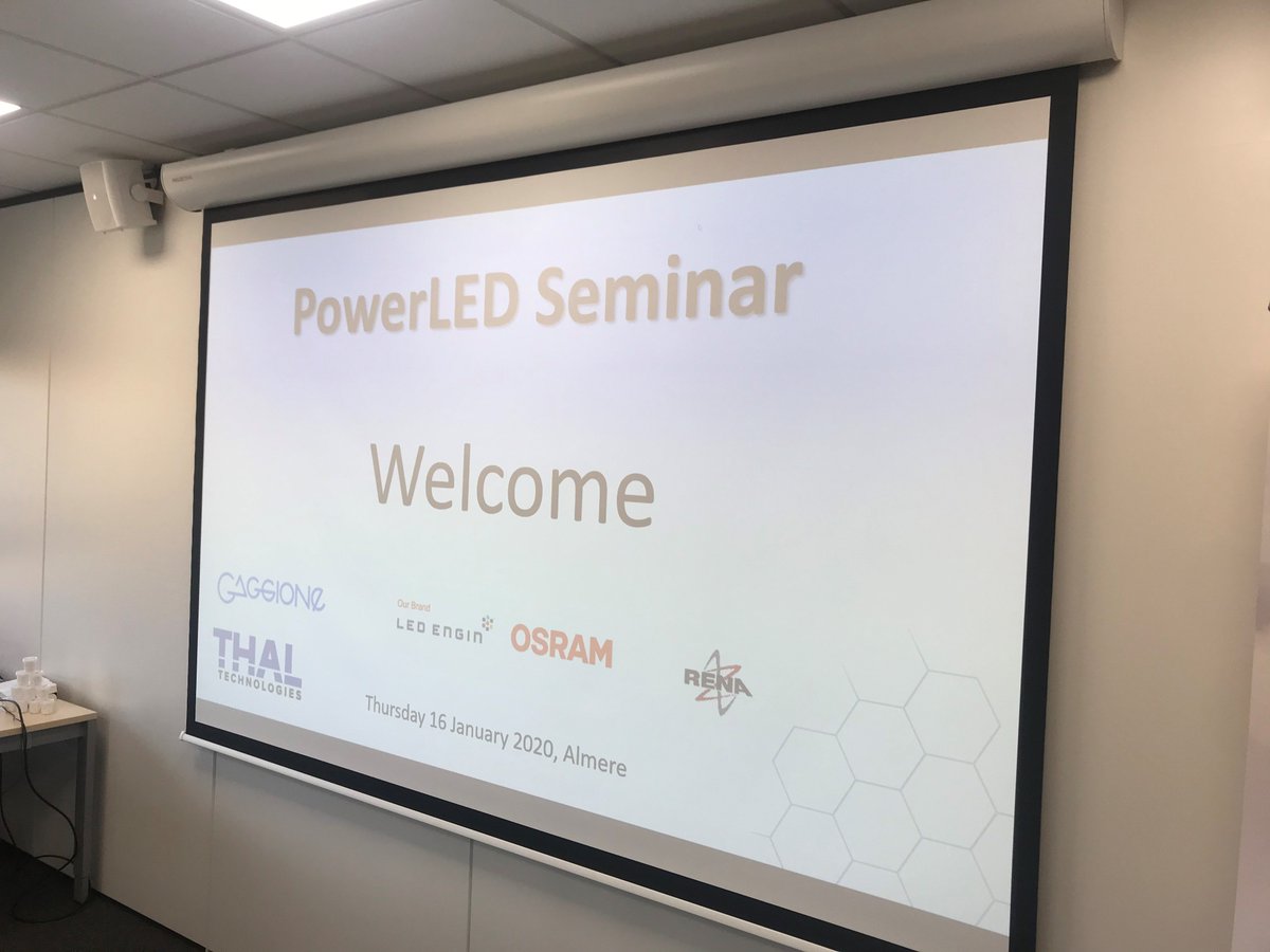We kicked off the year well by sharing our knowledge on electronic board design and #LEDs. Our specialists Jamal el Kadouri, Huub Borel and Jeroen Van Velzen held a seminar at Thal Technologies BV in Almere. #LED #Electronicboard #LEDdesign #Designformanufacturing #PCB #PCBdesign