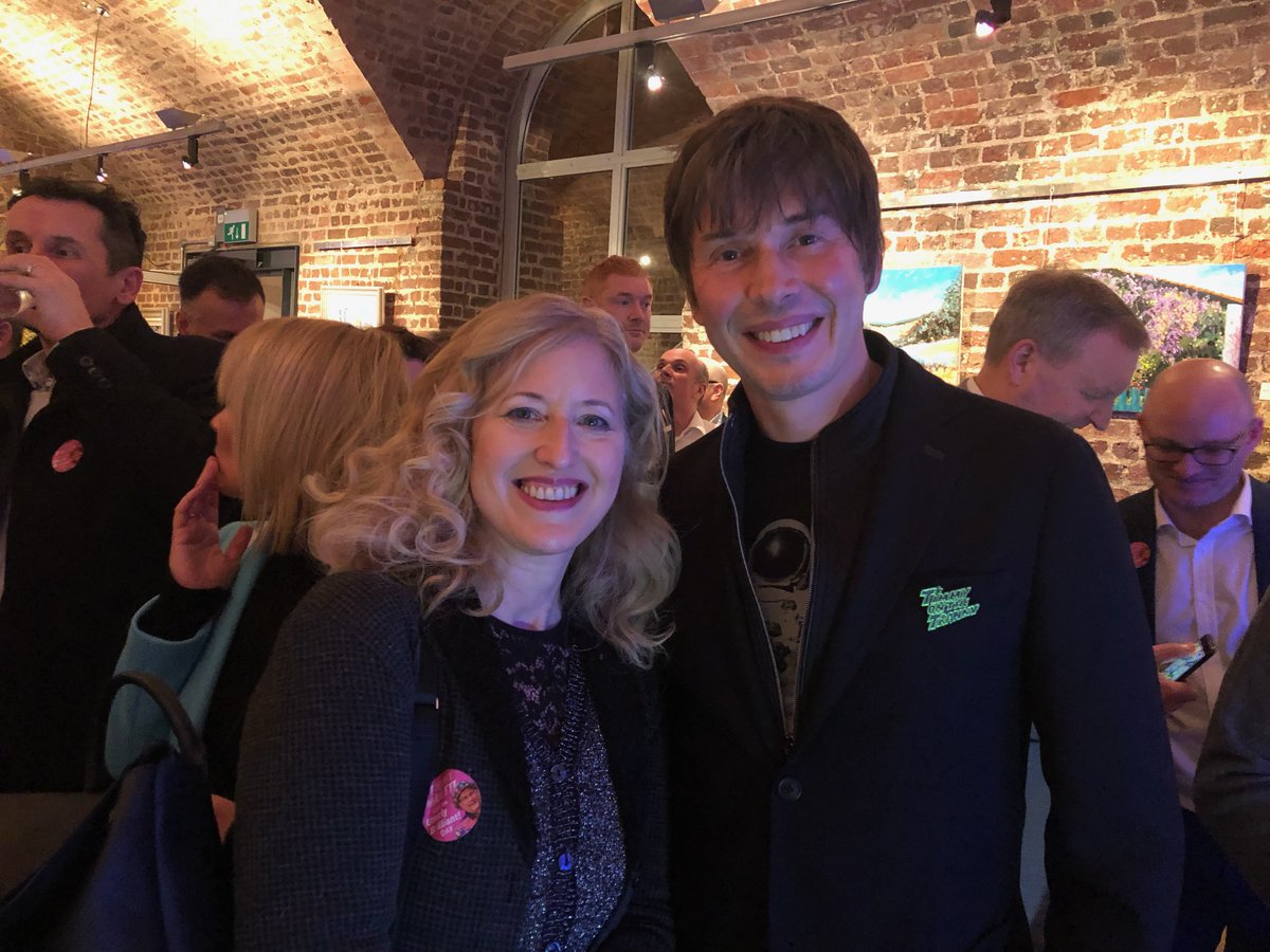 The #UtterlyBrilliant <a href="/TimmyMallett/">Timmy Mallett</a> at his book-launch in London last night - arriving by bike! Memories of cycling the Camino de Santiago in memory of his brother - plus stories of a life in #TV #radio with friends including <a href="/ProfBrianCox/">Brian Cox</a> @BenRobinsonFZ <a href="/SPCKPublishing/">SPCK Publishing</a> #books