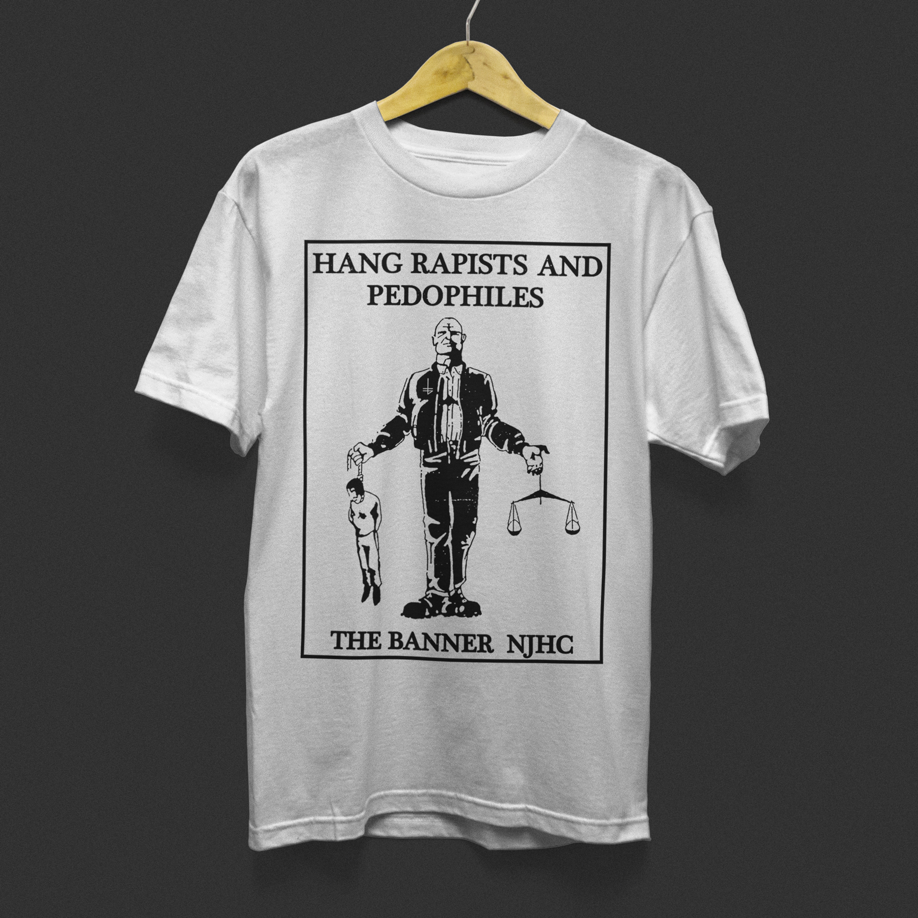 Cold Cuts Merch Music & Band Merch on Twitter "The "Hang Rapists" shirt from THEBANNERNJ is