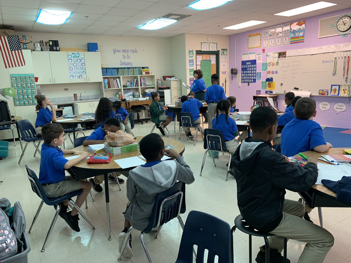 MsMorrisERD's tweet photo. thank you @KathrynPratt13 for helping us complete @mrronclark_ Rule #3 Activity! @PrincipalERD @DicksonTigers @empowermcpss https://t.co/P1gUjCiQZn
