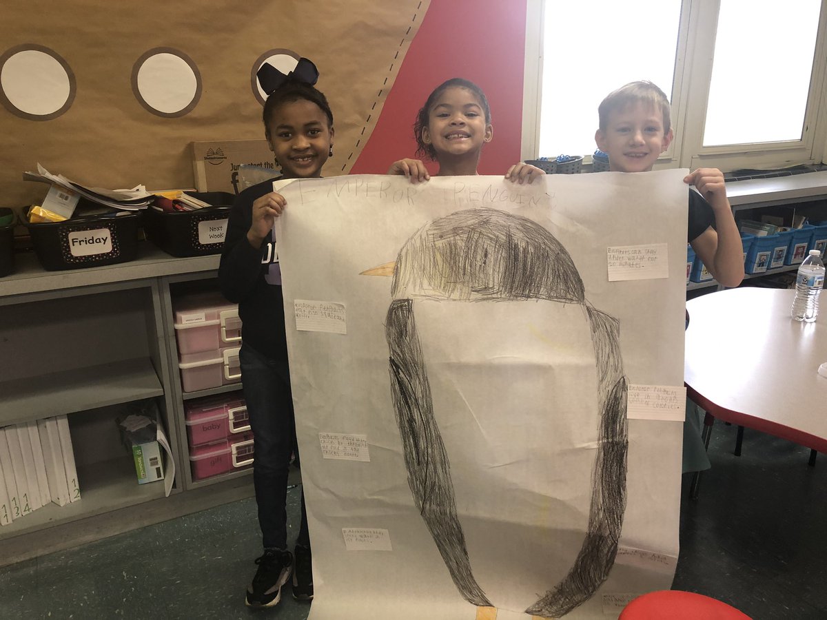 KristinGrider2's tweet photo. Extending this week’s IRA into a penguin research project! #pebblego #fountasandpinnell #engagement @hpelem https://t.co/d6aqxclbK4