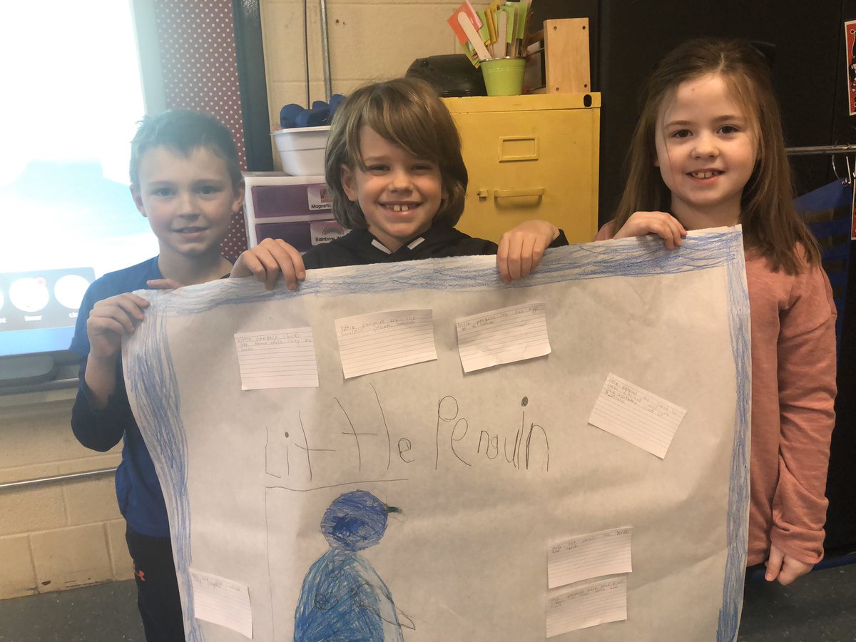 KristinGrider2's tweet photo. Extending this week’s IRA into a penguin research project! #pebblego #fountasandpinnell #engagement @hpelem https://t.co/d6aqxclbK4
