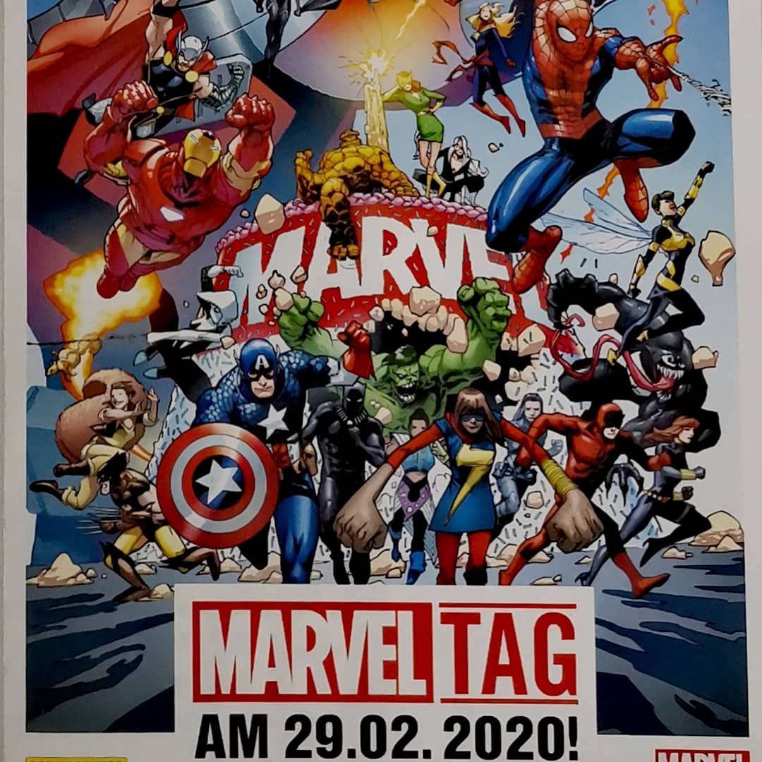 PresseComicShop's tweet photo. Am 29.02.2020 ist Marvel Tag und wir sind mit dabei!
#comic #marvel #marveltag #marveltag2020 #pressecomicshop #presse_comic_shop #chemnitz #zwickau #darkstylezwickau #dark_style_zwickau #avengers #spidermen #xmen #carnage https://t.co/wf4ZkA5BoA