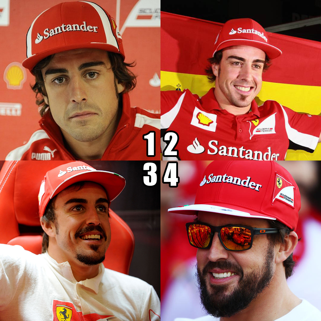 Since it's #TBT let's ask the question that really matters:  What was your favourite level of facial hair on Fernando?