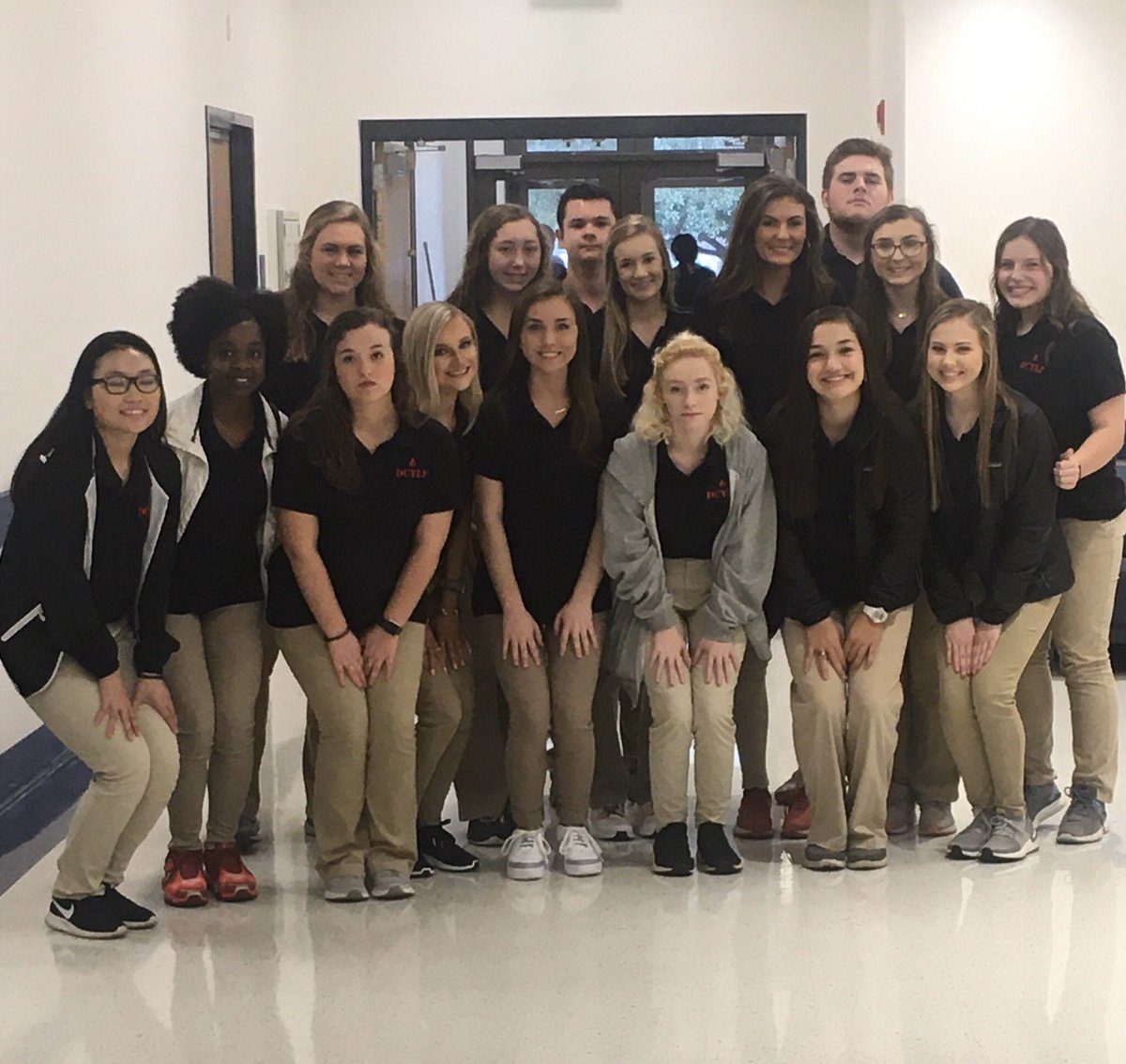 dcylp's tweet photo. Another group shot after seeing Ms Welborn in Respiratory. https://t.co/3GYGE69MV2
