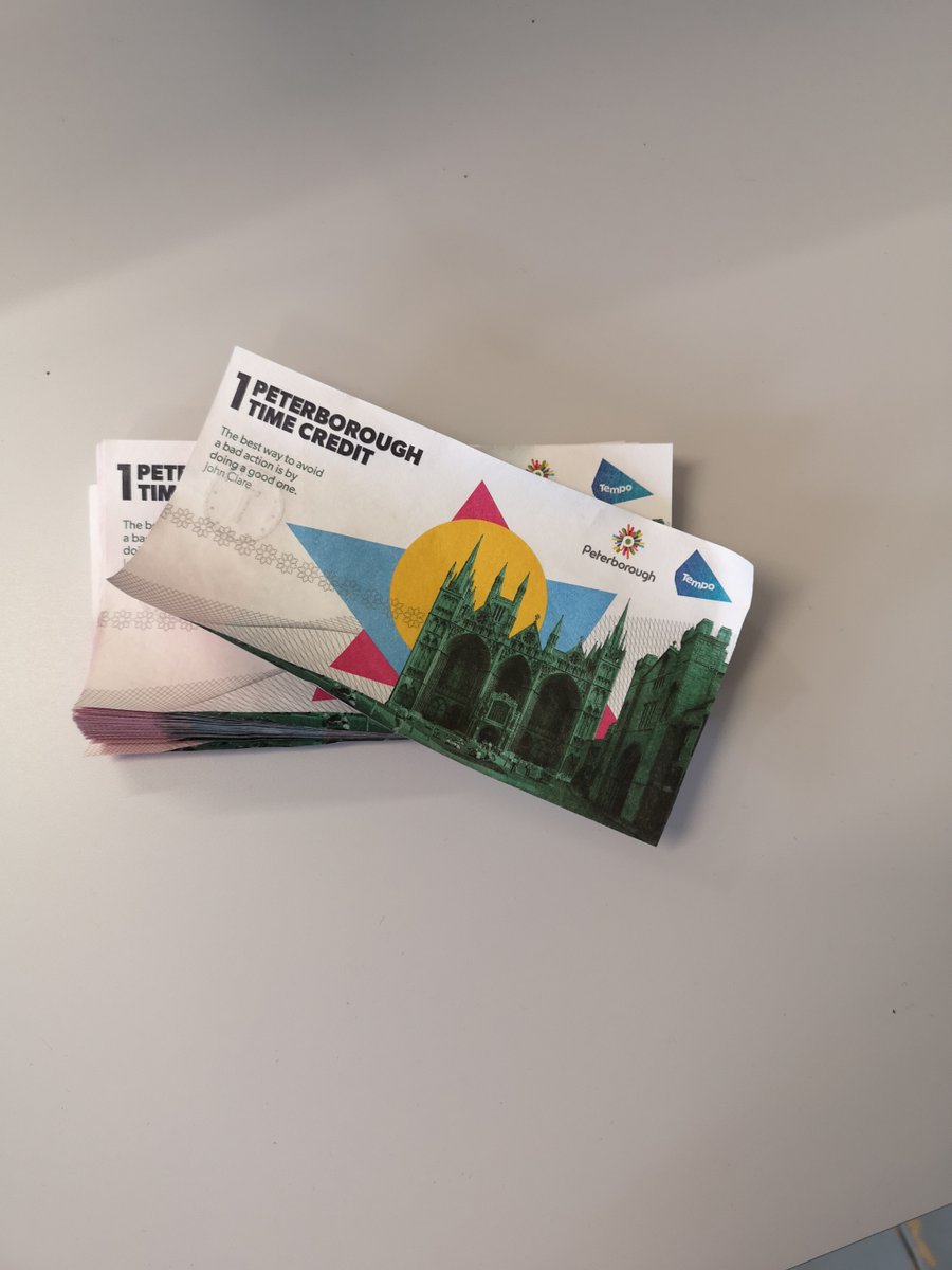 The first Time Credits spent in #Peterborough  Thanks @PboroTheatre for welcoming #TimeCredits members to the pantomime!