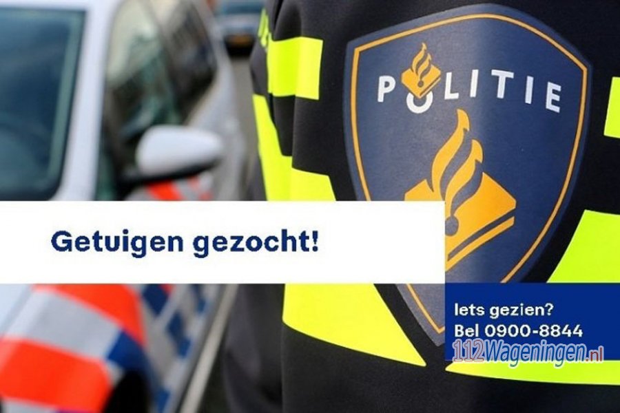 Politie zoekt getuigen van mishandeling op kruising in #Wageningen. 112Wageningen.