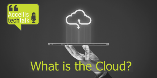 Accellis's tweet photo. What is the #Cloud? Join us today at 11:30 am est. @roth_ii will discuss. Topics:  
☁️What is the cloud?
☁️Cloud mobility across platforms
☁️How does it benefit me? 
☁️On-premise vs. IaaS vs. SaaS
☁️Things to consider 
https://t.co/fZJ769VZ2s #TechTalk https://t.co/BAQYwOHkkw