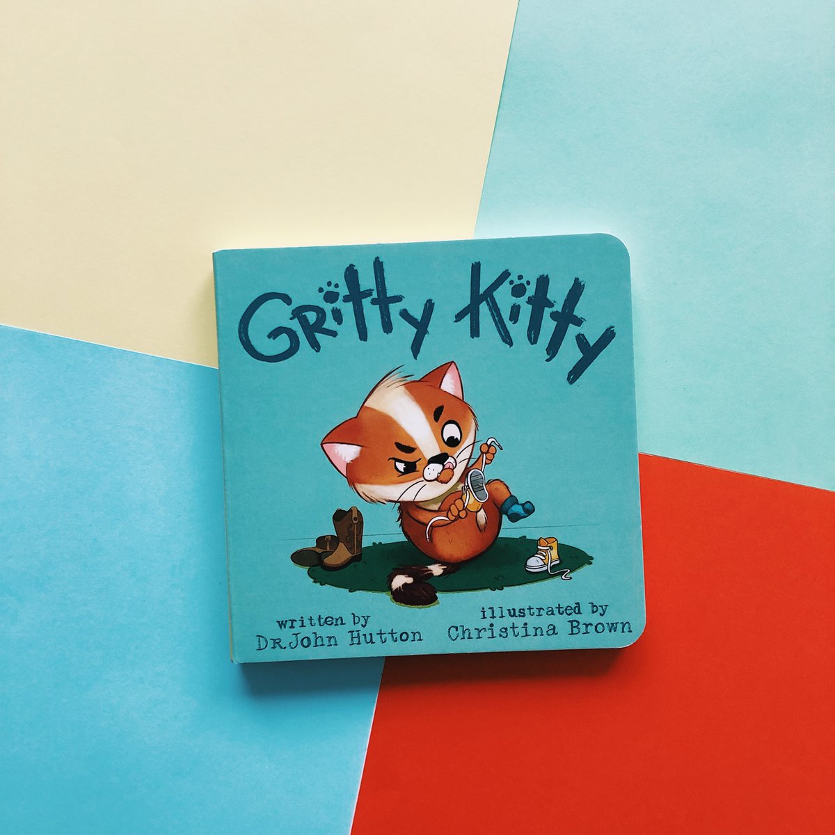 bmanateepress's tweet photo. We love that GRITTY KITTY, by Dr. John Hutton and illustrated by Christina Brown Illustration encourages perseverance, especially in light of this new decade! #throwbackthursday #bluemanateepress #grittykitty https://t.co/qeJlgHyVt5