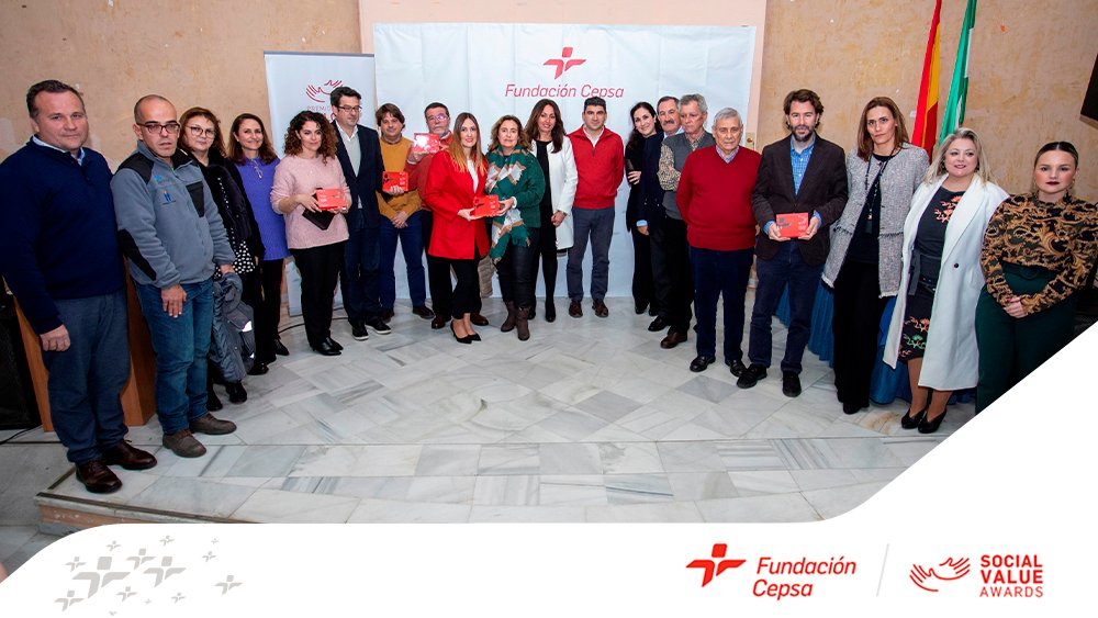 MoeveGlobal's tweet photo. Six associations in Huelva received their #FundaciónCepsa Social Value Awards! We distributed more than €57.000 in this site. Your ideas inspire us. Congratulations! 🏆 https://t.co/FUMuYmamw2