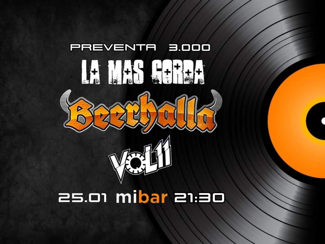 Beerhallaband's tweet photo. Sábado 25 de enero en MiBar, Santa Isabel #0350 Providencia

Beerhalla
La Más Gorda
Volumen 11
$3000 Preventa
$4000 día del evento https://t.co/U0oPkQtnMa