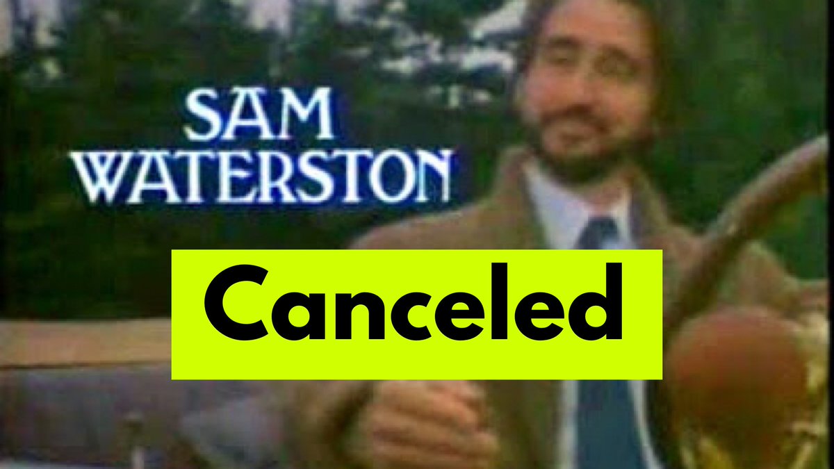CanceledPod's tweet photo. We’re back! Join @ChrisCubas and @AveryReedMoore covering the Sam Waterston “classic” Q.E.D. https://t.co/9sBpkEhx05 https://t.co/DjZVj2StQv