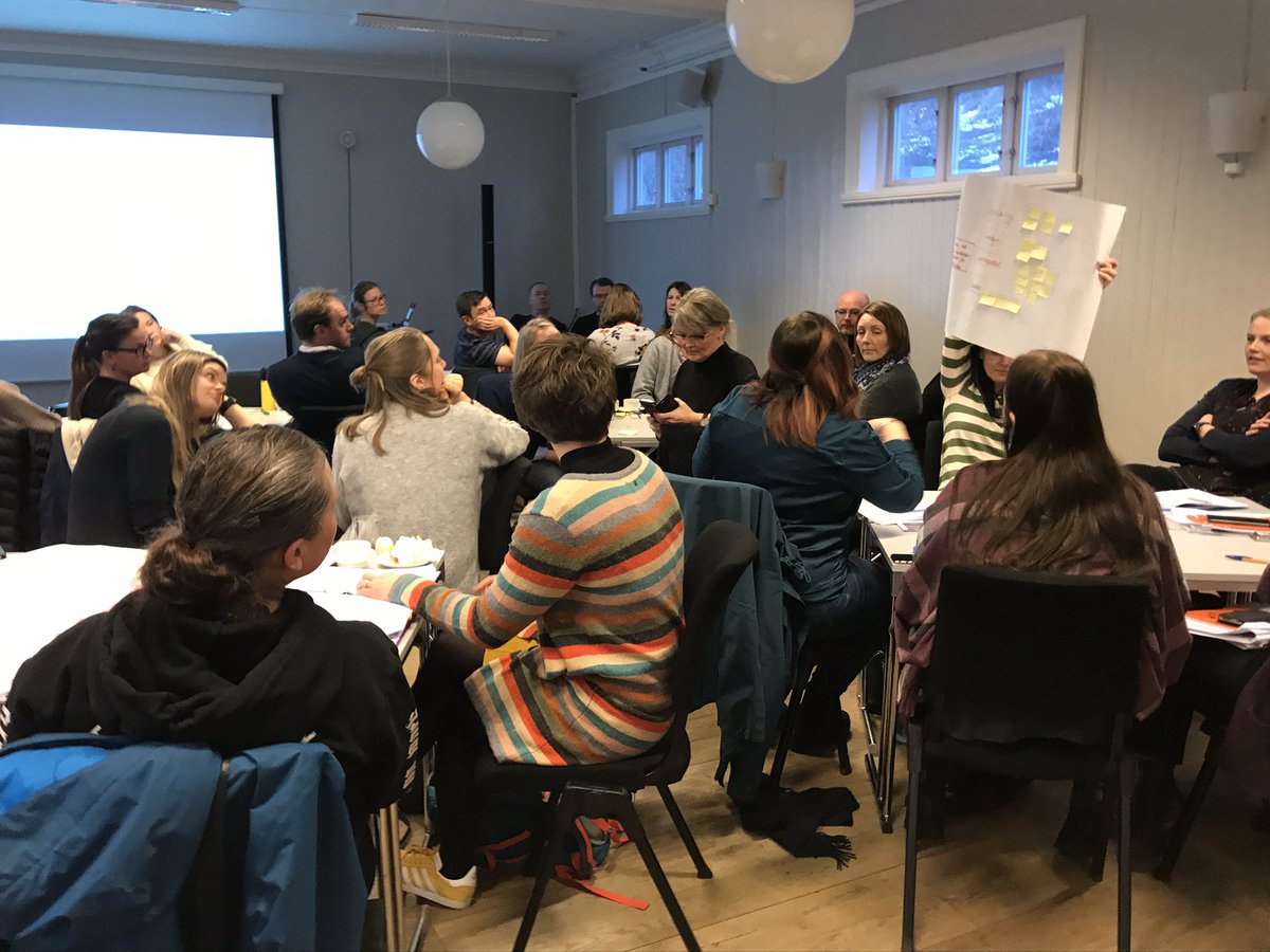 Dette er så bra!! Etter to dager med kvalitetsforbedring for 48 deltakere fra @nlsh01 og <a href="/Helgelandssyk/">Helgelandssykehuset</a> i Bodø, er vi nå i Tromsø for første gang for å kurse 48 deltakere fra <a href="/Finnmarksykehus/">Finnmarkssykehuset</a> <a href="/UNN_HF/">UNN</a>!! <a href="/qi_nord/">QI Nord</a> kull 4 styrker forbedringskompetansen i @HelseNord betraktelig 👏🏻👏🏻