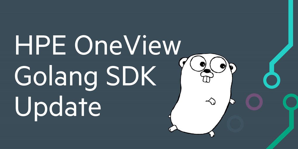 HPE_Developer's tweet photo. Announcing support for #HPE #OneView 5.0 with the HPE OneView #Golang SDK. Check out this #HPEDEV post to learn more. https://t.co/3mplhcLJbL https://t.co/gs3GNg1h4E