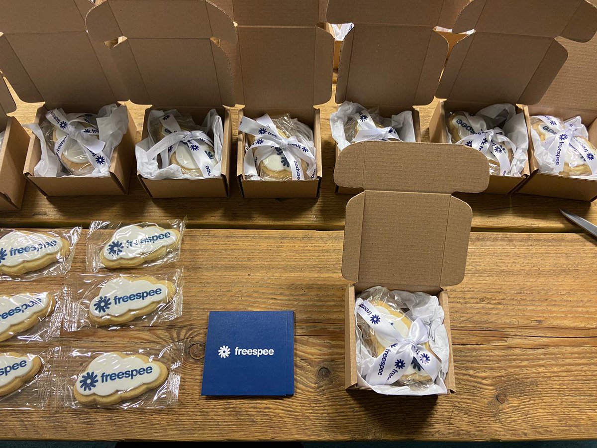 freespee's tweet image. We&apos;ve got some cookies coming your way 😉 #thursdaytreat