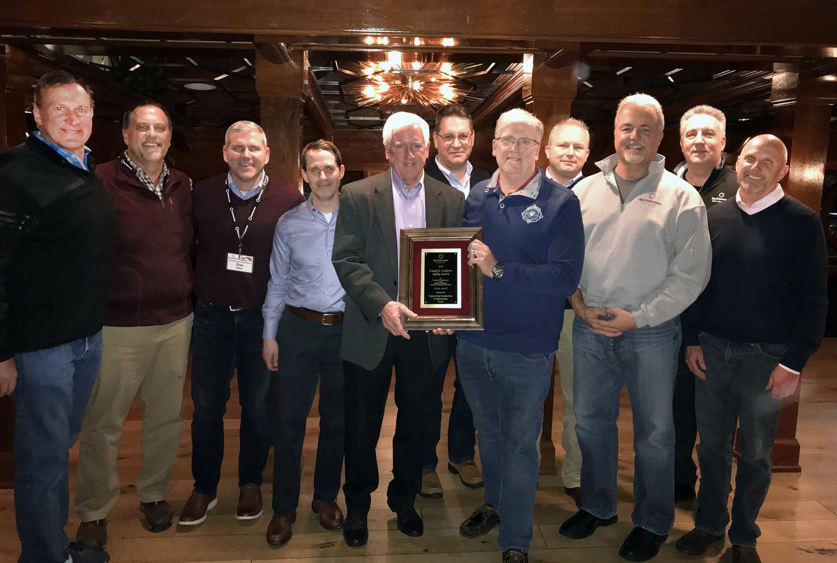 Congrats to our Engineering, Construction &amp; Maintenance group for winning the 2019  Joseph J. Ucciferro Safety Award for an outstanding #safety record. This award is named for one of our most esteemed executives who embodies a true passion for safety.
