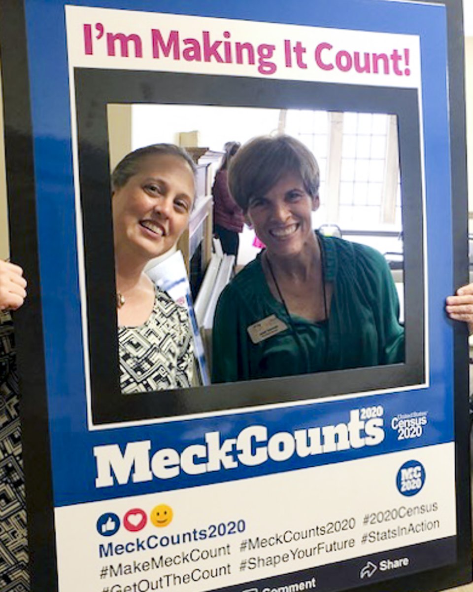 SmartStartMeck's tweet photo. Mecklenburg County home visitors participating in a Lunch and Learn with us yesterday discussing #MeckCounts2020 and the importance of an accurate census count and the impact on early childhood. https://t.co/gS9qlnLw4q