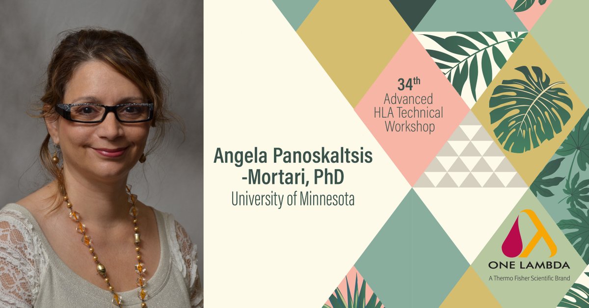 OneLambda's tweet photo. Dr. Angela Panoskaltsis-Mortari, thought leader & innovator in bioengineering, will present at our 34th Advanced HLA Technical Workshop on solving the organ transplant shortage with 3D BioPrinting. Don’t miss this talk! https://t.co/fa28maIKRd #onelambda #oliworkshop https://t.co/wdiaS7ymrK