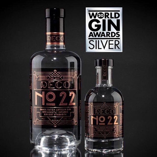 decospiritsltd's tweet photo. We are so chuffed to hear that #DecoNo22 has received a silver medal🥈at the #WORLDginawards! The London Dry Gin category is huge &amp; so to achieve this makes us so proud. Try our #awardwinning #gin. It’s one of the best in the world! 😬🥰 #Thankyou to everyone who supports us! 💛 https://t.co/ISThPXoUPU