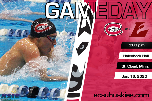 SCSU_SWIMDIVE's tweet photo. HOME MEET!
The @SCSU_SWIMDIVE (men &amp; women) will host UW-LaCrosse at 5 p.m. on Thursday, Jan. 16 - Halenbeck Hall Aquatic Complex.  Tickets available at the gate today!

📺 https://t.co/P7EBkdlLv2
📊 https://t.co/bpVL8mWsBn https://t.co/CuS9bypnMP