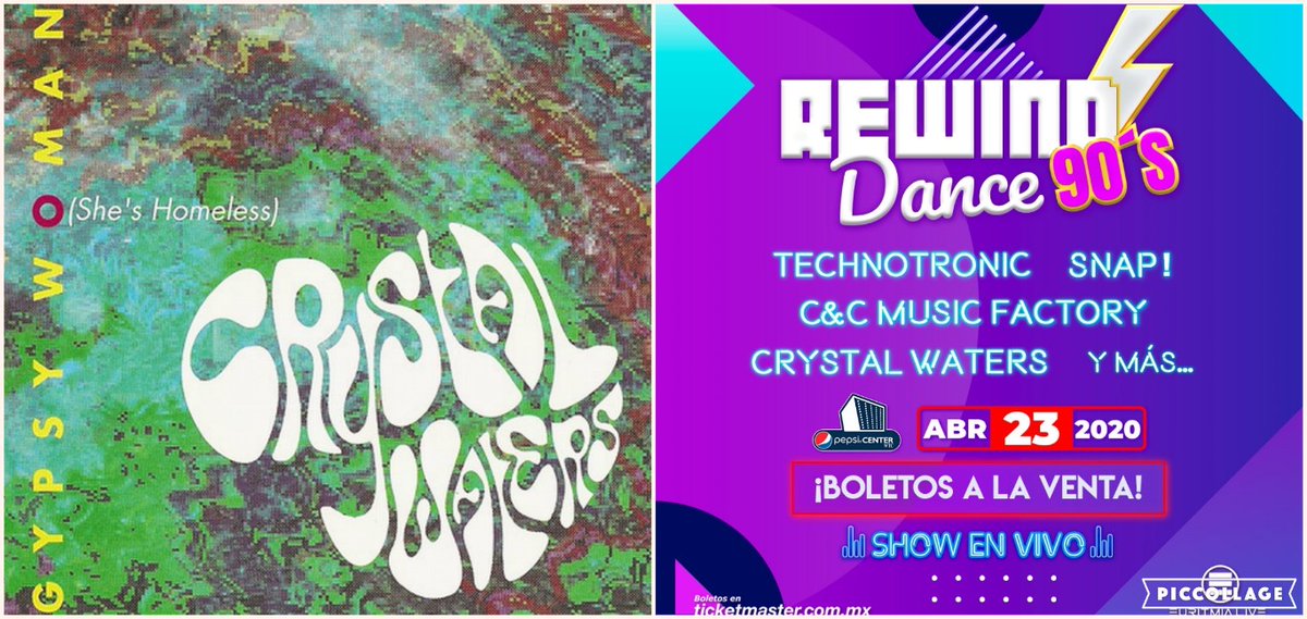 Euritmia_Live's tweet photo. #CrystalWaters comenzó a escribir #poesía a los 11 años y a los 14 se convirtió en miembro de la #AmericanPoetrySociety, siendo la persona más joven en obtener ese honor
.
No te la pierdas en #RewindDance, junto a #technotronic #snap #CandCMusicFactory
23 abril #pepsicenterwtc https://t.co/0lvO5p0myr
