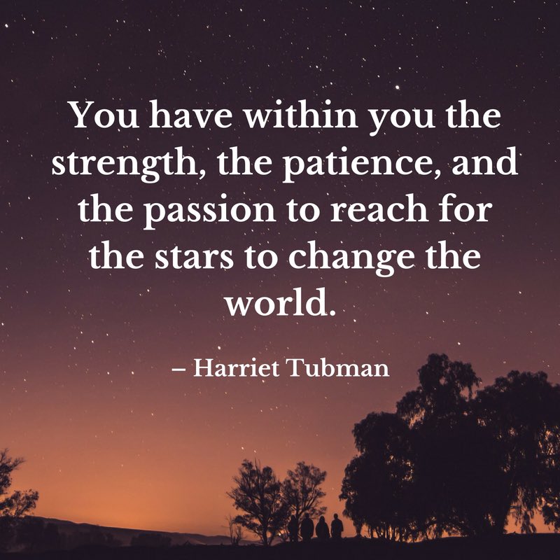InverAcadRRSG's tweet photo. “You have within you the strength, the patience, and the passion to reach for the stars to change the world.” – Harriet Tubman
Join us in our first meeting of the year, Friday the 24th January in @MrCampbellMS Room🎉
#InverForSilver https://t.co/5uliJpfT4D