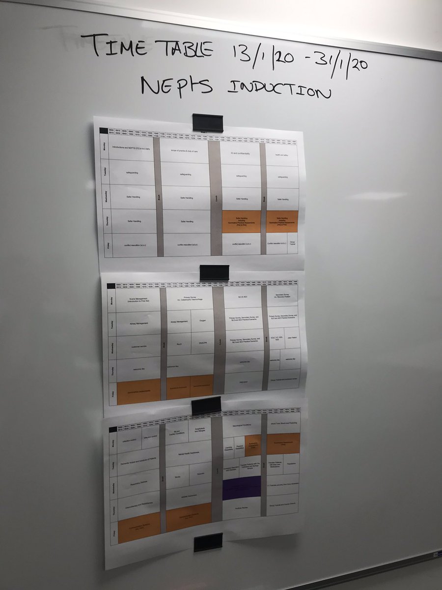 Our new NEPTS ACAs busy completing their safer handling modules. Will be ready for operational duties in North and Central &amp; West 3rd feb <a href="/joreesthomas/">Joanne Rees-Thomas</a> <a href="/karlhughes999/">Karl Hughes</a> @MARKNEPTSWAST <a href="/PhillTaylor14/">Phill Taylor</a>