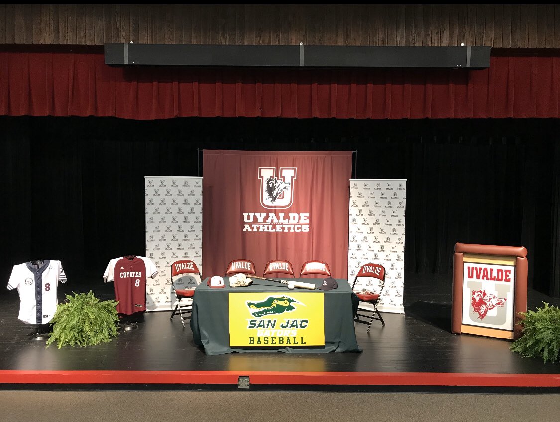 Join us this evening, at 6:00 PM to help <a href="/mdsandoval8/">Matthew Sandoval</a> celebrate his signing to San Jacinto College in Houston. Signing will take place at the SWTJC Tate Auditorium. Congrats to Matt, and the Sandoval family!