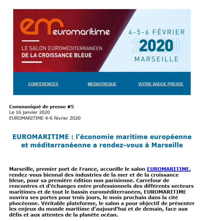 EmTradefair's tweet photo. Notre communiqué de presse de janvier est disponible sur notre site internet /
Our January Press Release is available in our website: https://t.co/64W9NV2IdR https://t.co/lmupVId33e