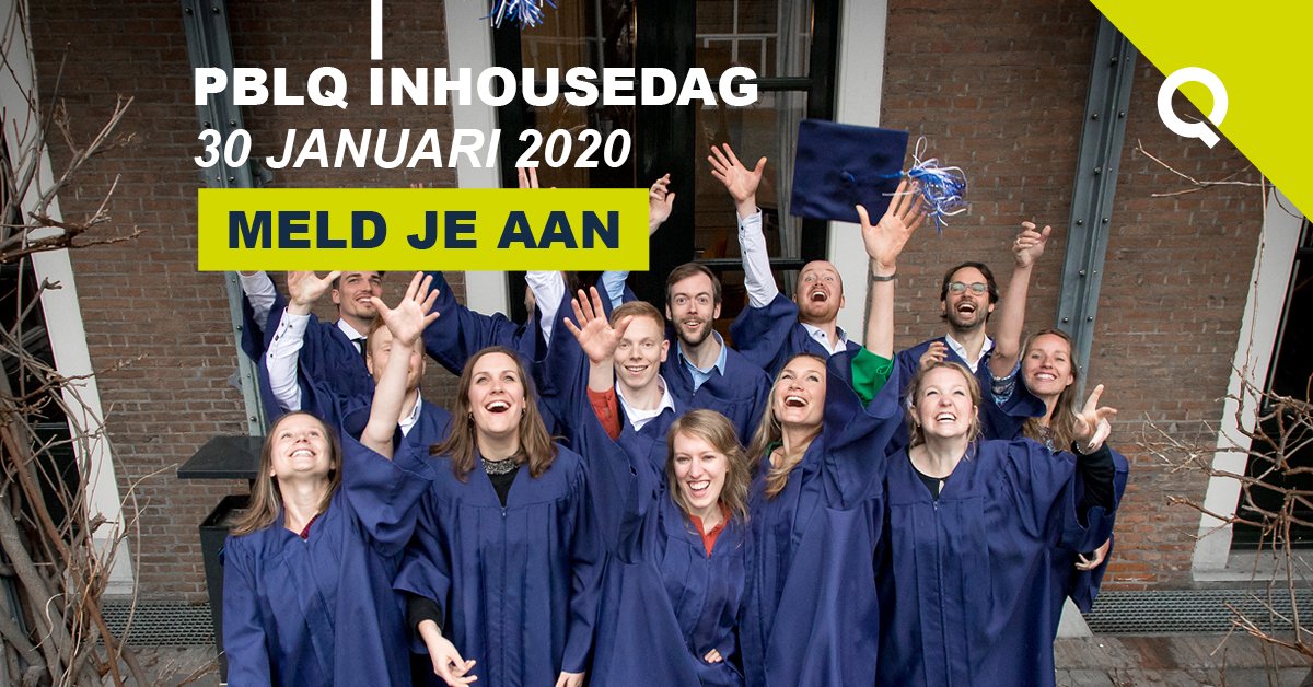 Kennismaken met jouw droombaan in de publieke sector? Op 30 januari a.s. organiseren we een middag voor jou waarin je je collega's ontmoet en alles hoort over je nieuwe baan. Meld je nu aan pblq.nl/traineeship/tr…
#uniektraineeshipmetmaster #advancedtraineeship #inhousedag