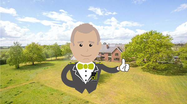 Over 8 acres of beautiful #Bedfordshire countryside, - what a view! New office base at St Marys House on the back of 2 years #businessgrowth in growing and supplying #trees #shrubs #hedging #topiary from our own 40-acre nursery allgrowthltd.com/new-office/