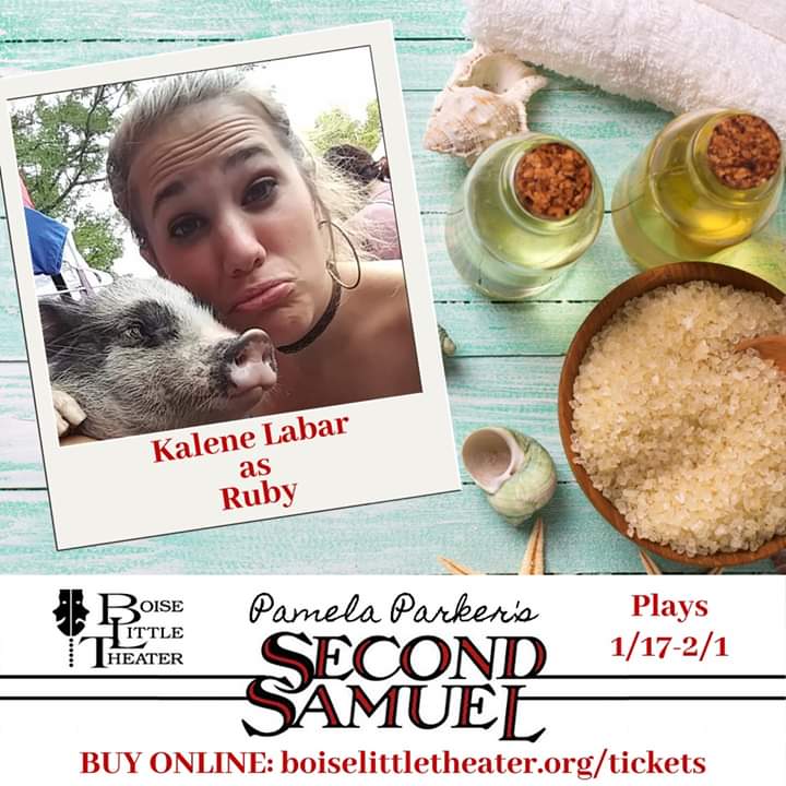 kaleniewienie's tweet photo. Tonight is going to be the first night peforming my play with an audience. I am so SO grateful to get to do something I love so much. If you're in the Boise area, come see it! If you're not in Boise support your local community theater and go see what they're doing. #secondSamuel https://t.co/lbOVEsHsgk