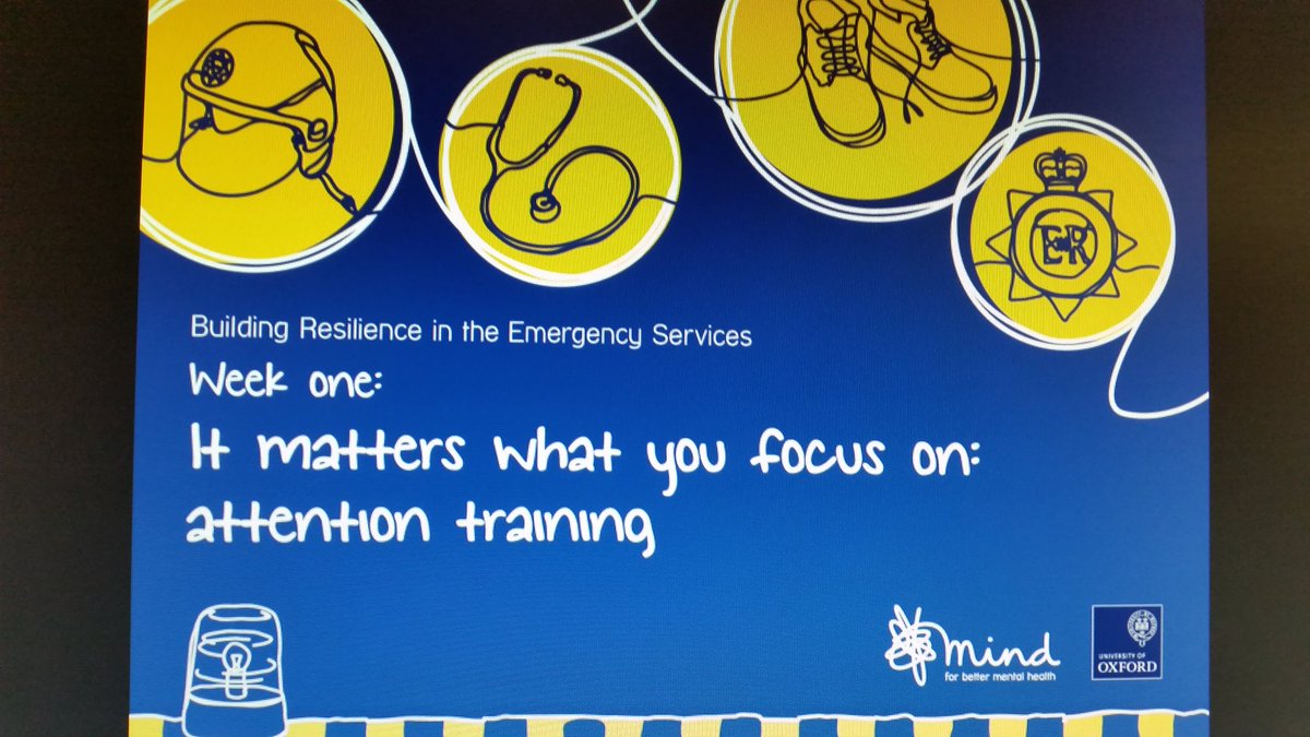 Looking forward to welcoming emergency services colleagues to Week 1 of Resilience Building with @TynesideMind Should be great so supplies at ready #BlueLightChampions