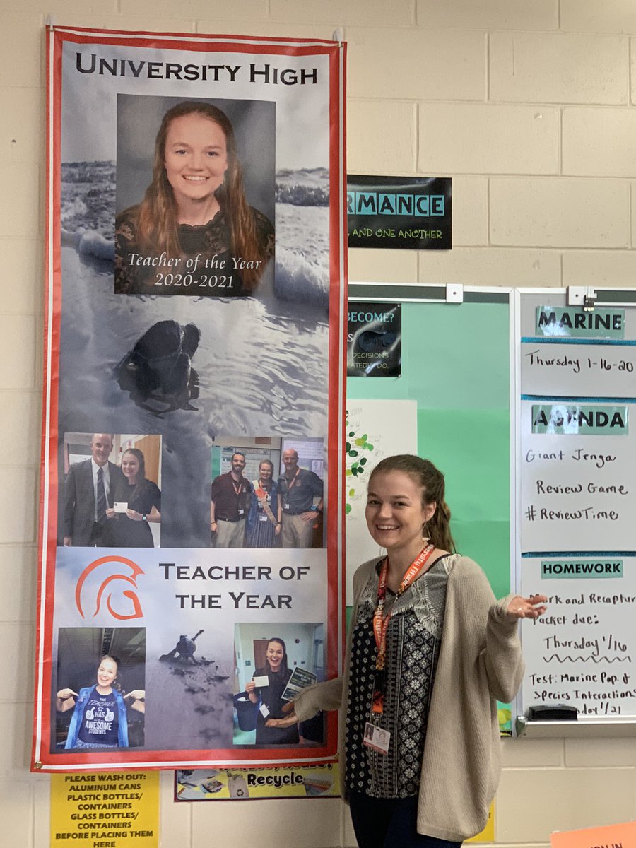 Celebrating our TOTY🧡🙌🎉 @UHS_Lorax <a href="/UHSTPrincipal/">uhstitans</a>