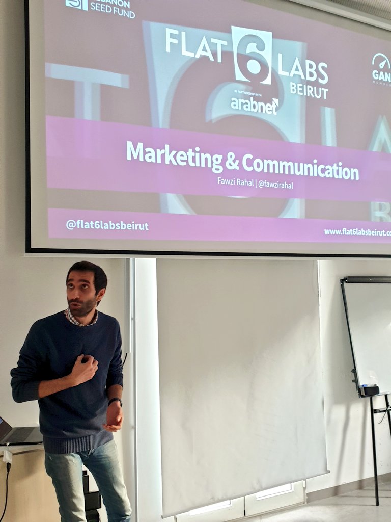 mona_itani1's tweet photo. Our #FYPAccelerator students have spent the day at @Flat6LabsBeirut gaining amazing insights on project management and budgeting, marketing, and user experience. Thanks a lot @fawzirahal and team for having us! @MSFEA_AUB @AUB_Lebanon https://t.co/lMCZKneLiN