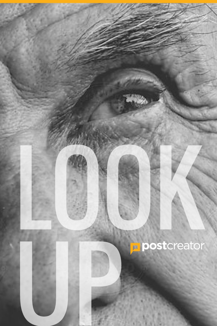 postcreator's tweet image. Okay, it may be foolish for a social media tool to say let's get our heads out of our phones, but there's a whole 'nother world up there. #socialmedia #socialmediatool #lookup #postcreator