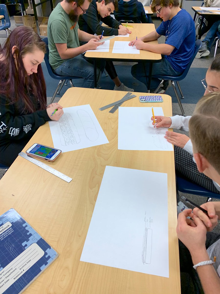 jglov13's tweet photo. CEA students @PLSHSTitans are making connections between plan & section views by drawing associations between the structure of a building & and the structure of thier ideal sandwich. #PLCSstem https://t.co/b52rlfhTis