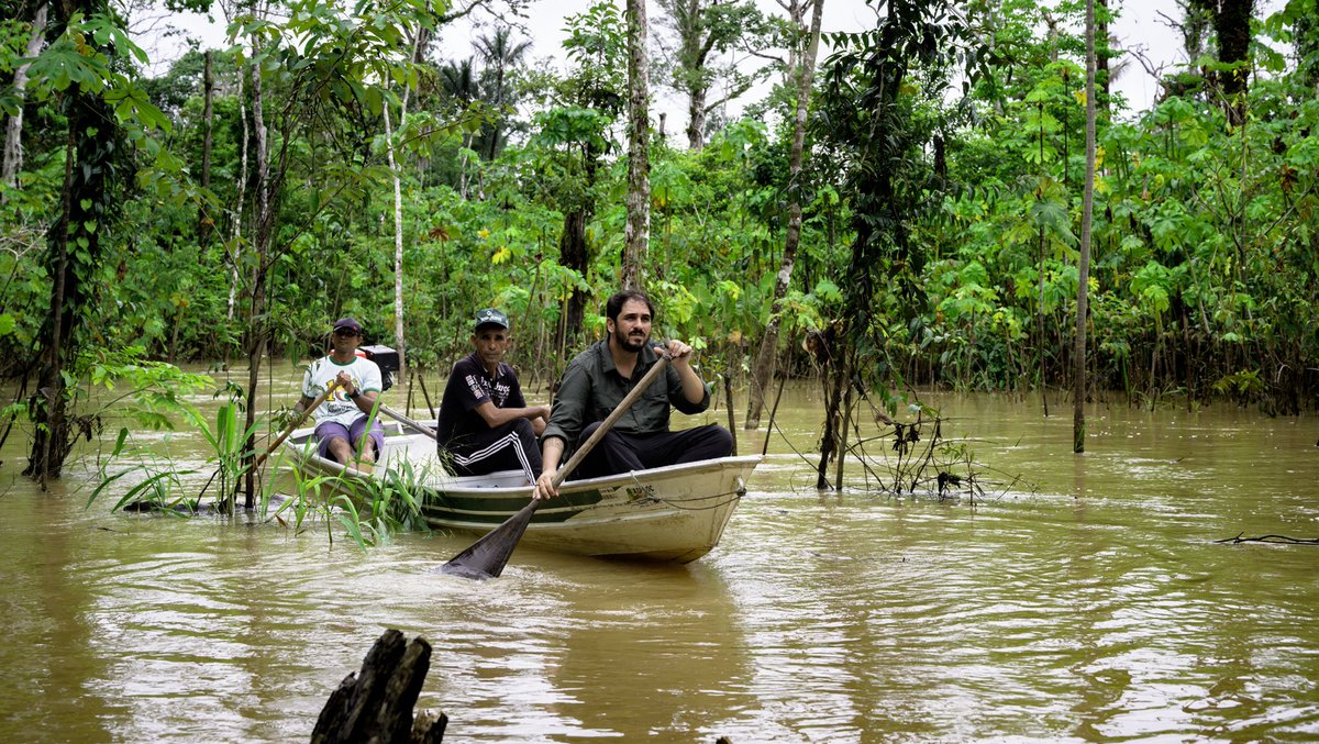 The Arapaima is a unique fish: it can survive up to 24 hours outside water, eat small mammals and has scales that are piranha-proof. It’s also facing extinction. A look at a <a href="/ROLEX/">ROLEX</a> Award-winning scheme that may prove key to saving the Amazon’s eco-system. bit.ly/3afirtV