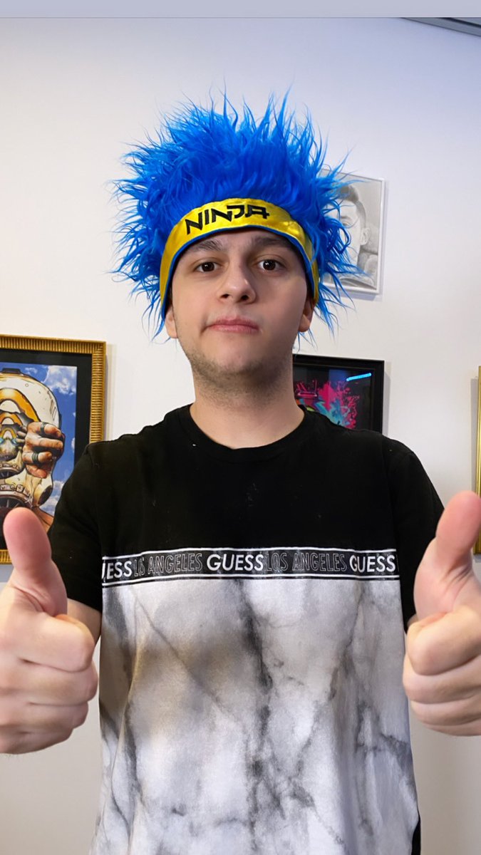 TheGrefg's tweet photo. Parece que me han activado la skin de Ninja antes de tiempo en mi cuenta de Fortnite.

La veo un poco rara, supongo que será un bug 😌 https://t.co/Fb926rIBc8