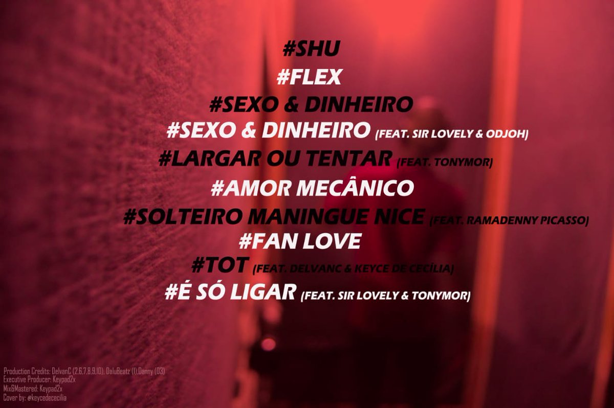 Keypad____'s tweet image. Há quem queira ser feliz, ou ser livre, ou voar pelos ares. O futuro é um rolo de fotos das quais queremos o lado positivo. Nesta tape, os beats e a poesia cantam ANSEIOS de amor, de dinheiro, bons portos.

Download:

mediafire.com/file/fge1ddqhk…

SoundCloud:

m.soundcloud.com/keypad2x/sets/…