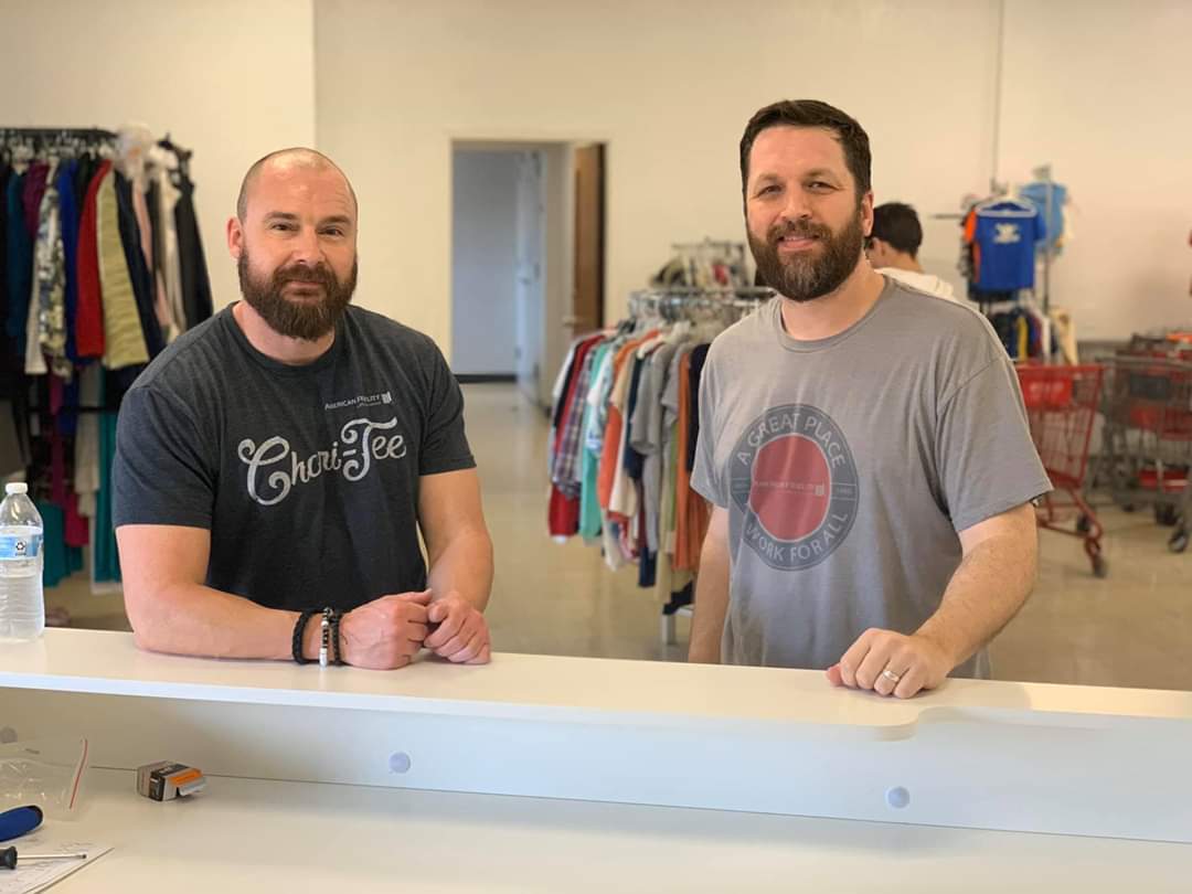 SkylineMission's tweet photo. Thank you to @amfidelity for helping in our clothing closet and building a new desk for it. https://t.co/oGnvKY5kvq